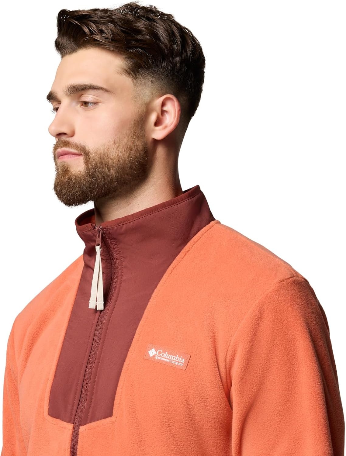 image:imageColumbia Sequoia Grove Full Zip Fleece Fleecejacke mit durchgehendem Reiverschluss fr HerrenTuscanSpice
