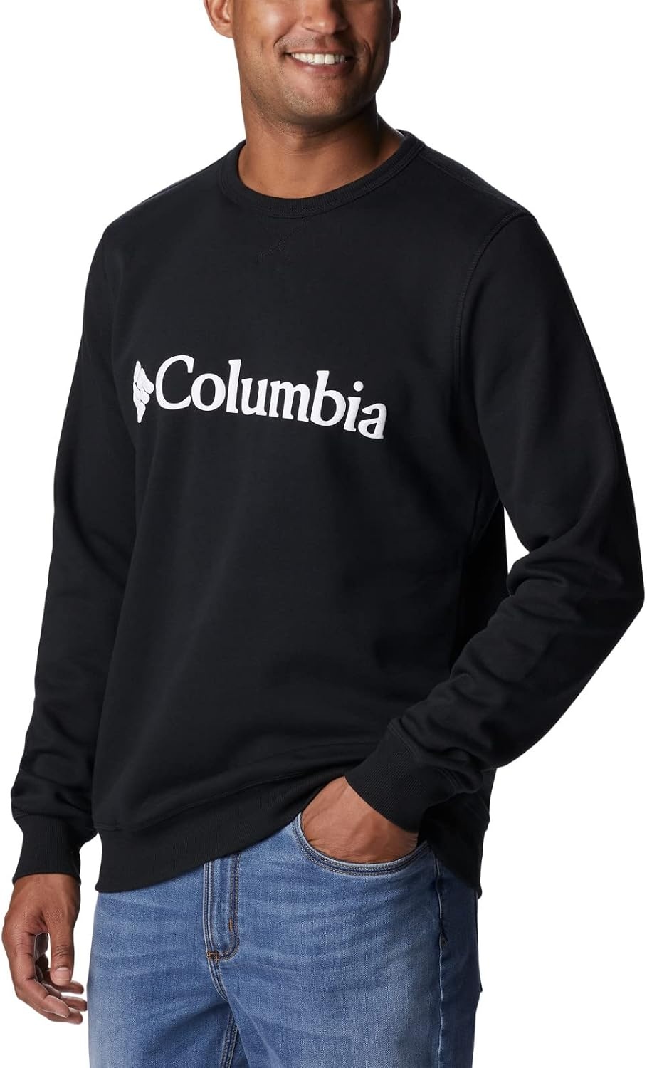 image:imageColumbia Trek Crew Sweatshirt fr HerrenBlack White