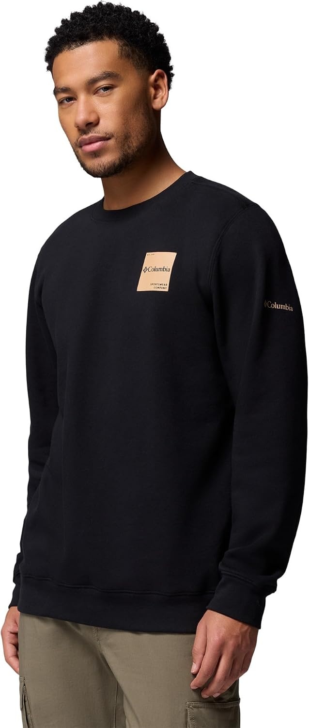 image:imageColumbia Trek Crew Sweatshirt fr HerrenBlackBoxy Brand 007