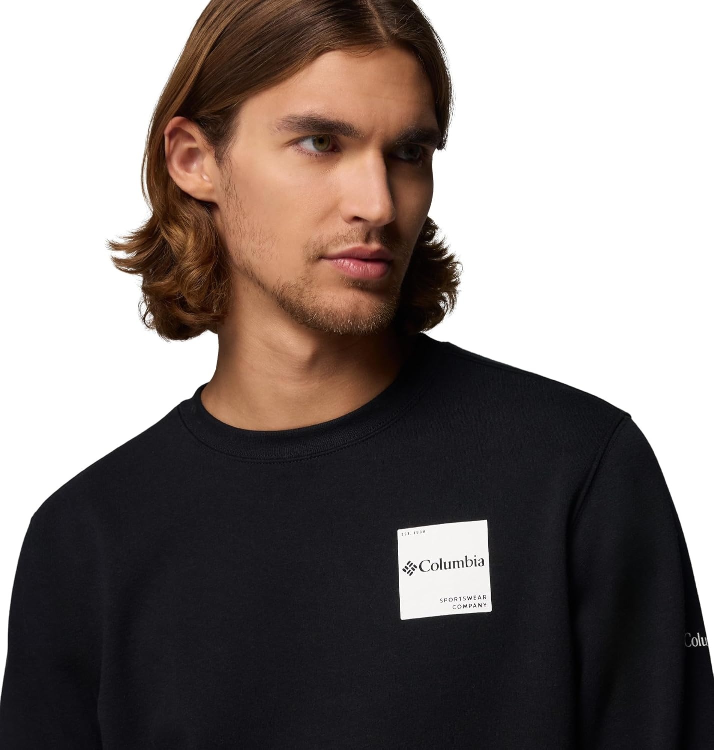 image:imageColumbia Trek Crew Sweatshirt fr HerrenBlackBoxy Brand 019