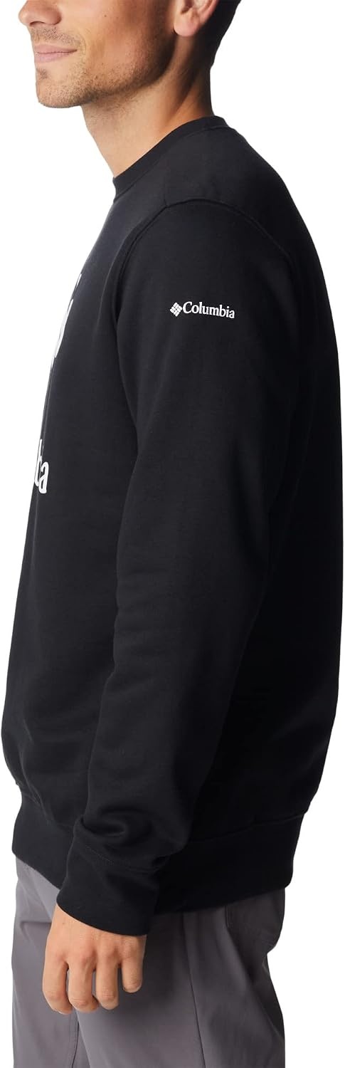 image:imageColumbia Trek Crew Sweatshirt fr HerrenBlackCsc Stacked Logo