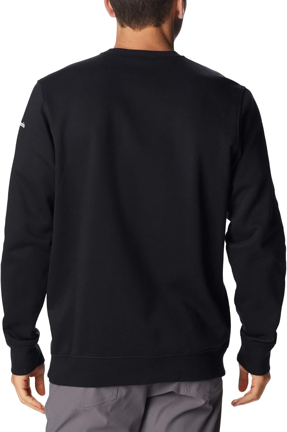 image:imageColumbia Trek Crew Sweatshirt fr HerrenBlackCsc Stacked Logo