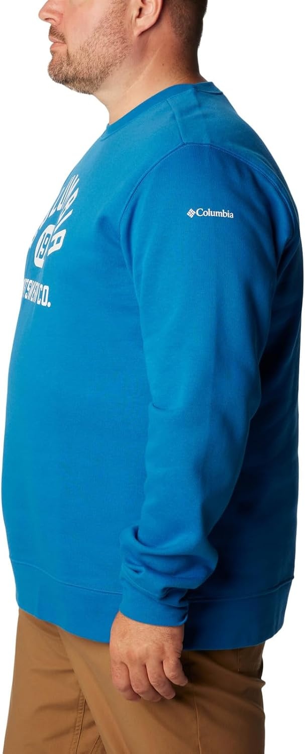 image:imageColumbia Trek Crew Sweatshirt fr HerrenBright Indigo College Life Grafik