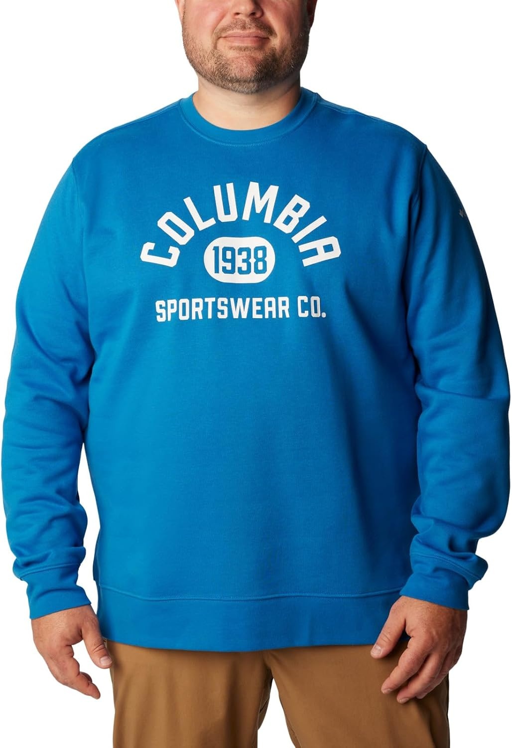 image:imageColumbia Trek Crew Sweatshirt fr HerrenBright Indigo College Life Grafik