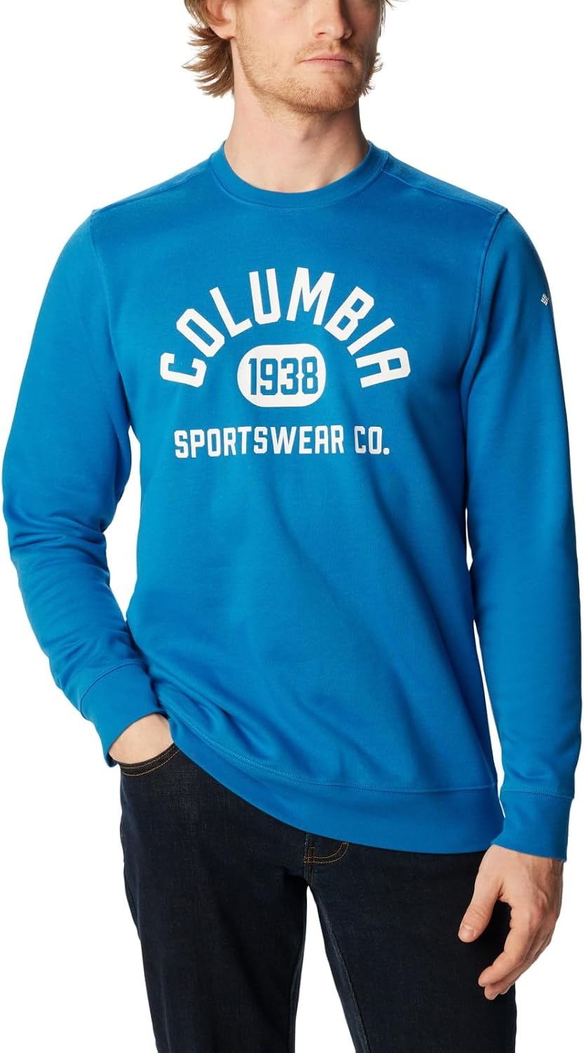 image:imageColumbia Trek Crew Sweatshirt fr HerrenBright Indigo College Life Grafik