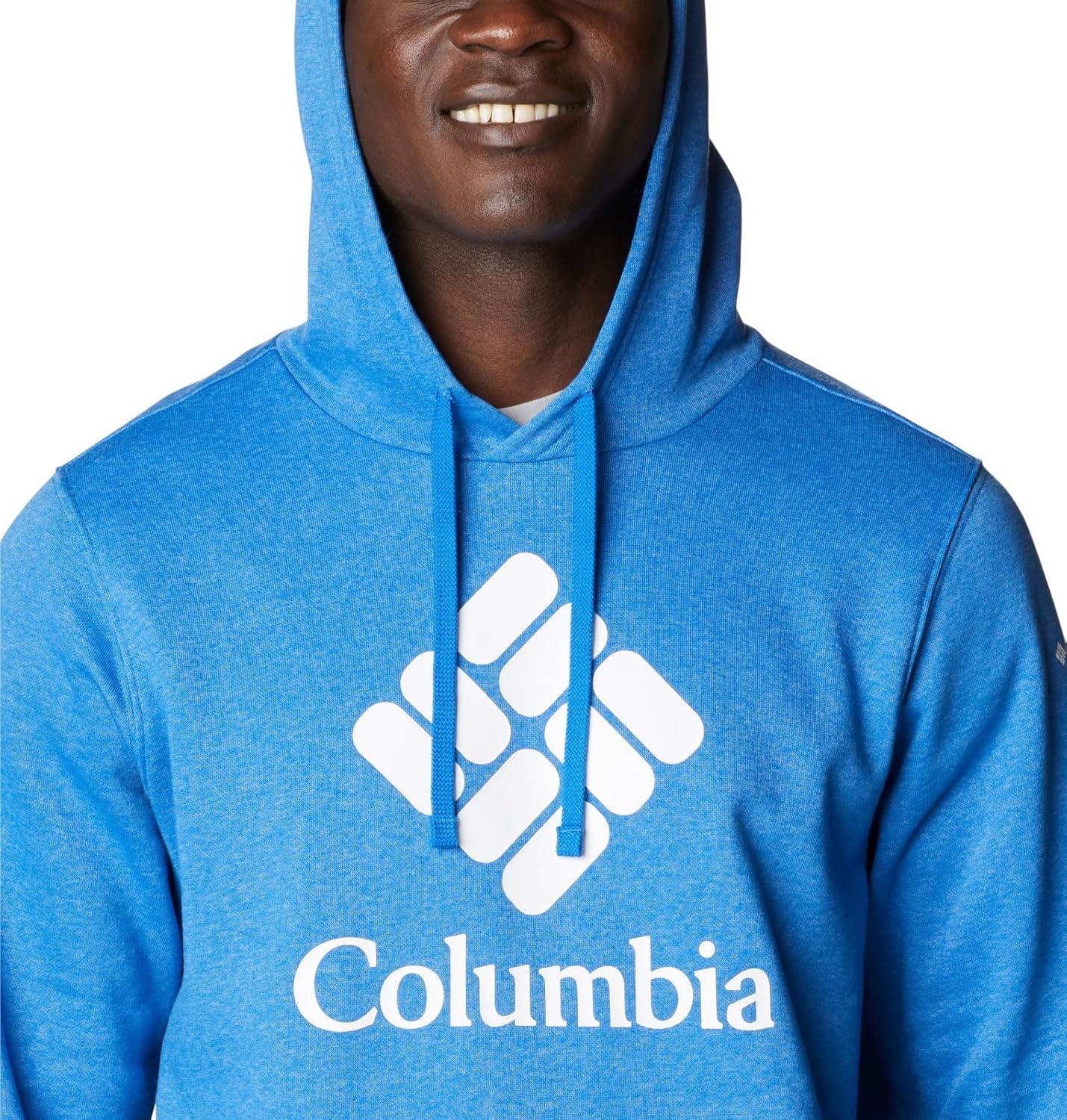image:imageColumbia Trek Crew Sweatshirt fr HerrenBright Indigo HeatherCsc Stacked Logo