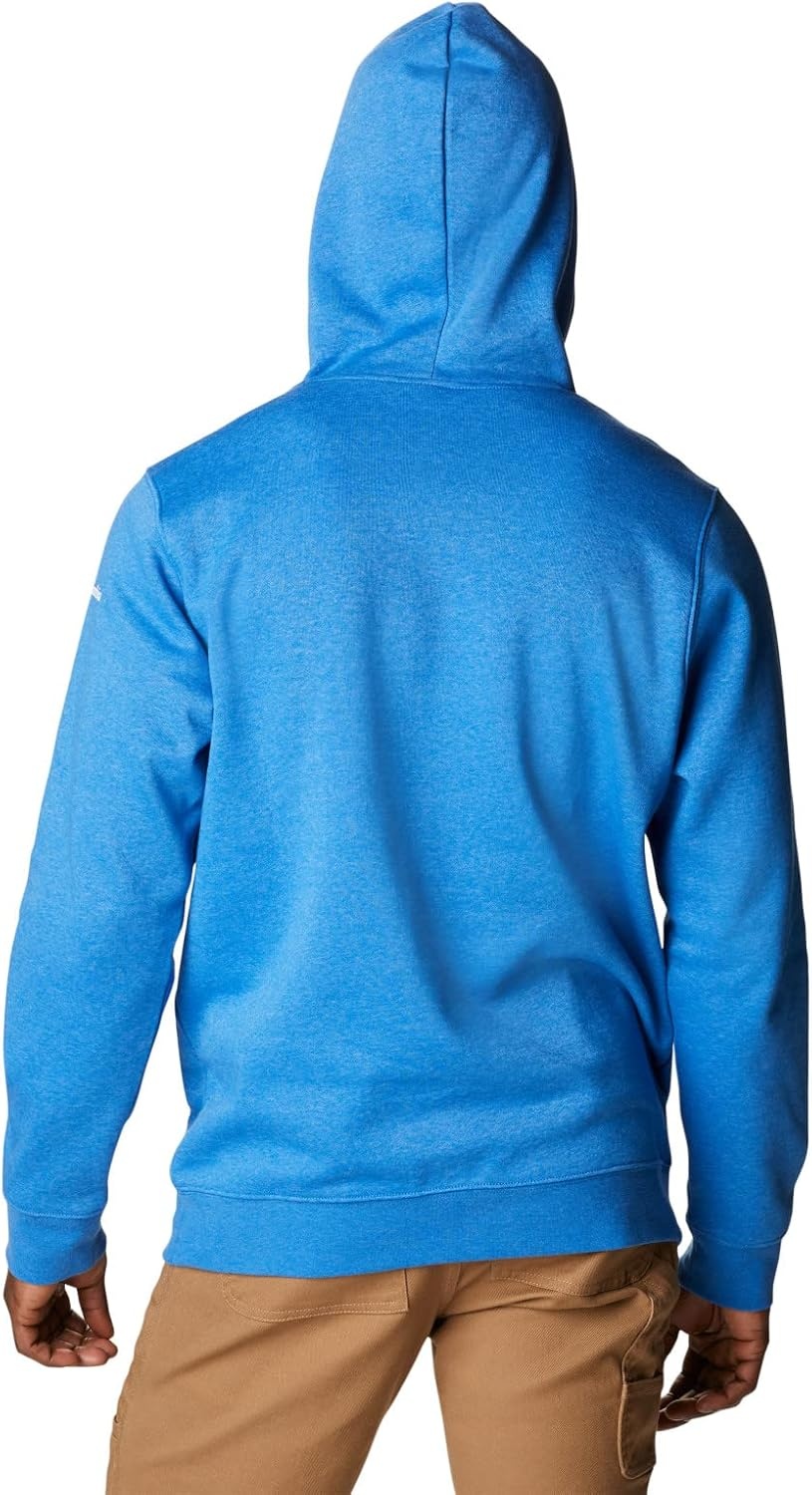 image:imageColumbia Trek Crew Sweatshirt fr HerrenBright Indigo HeatherCsc Stacked Logo