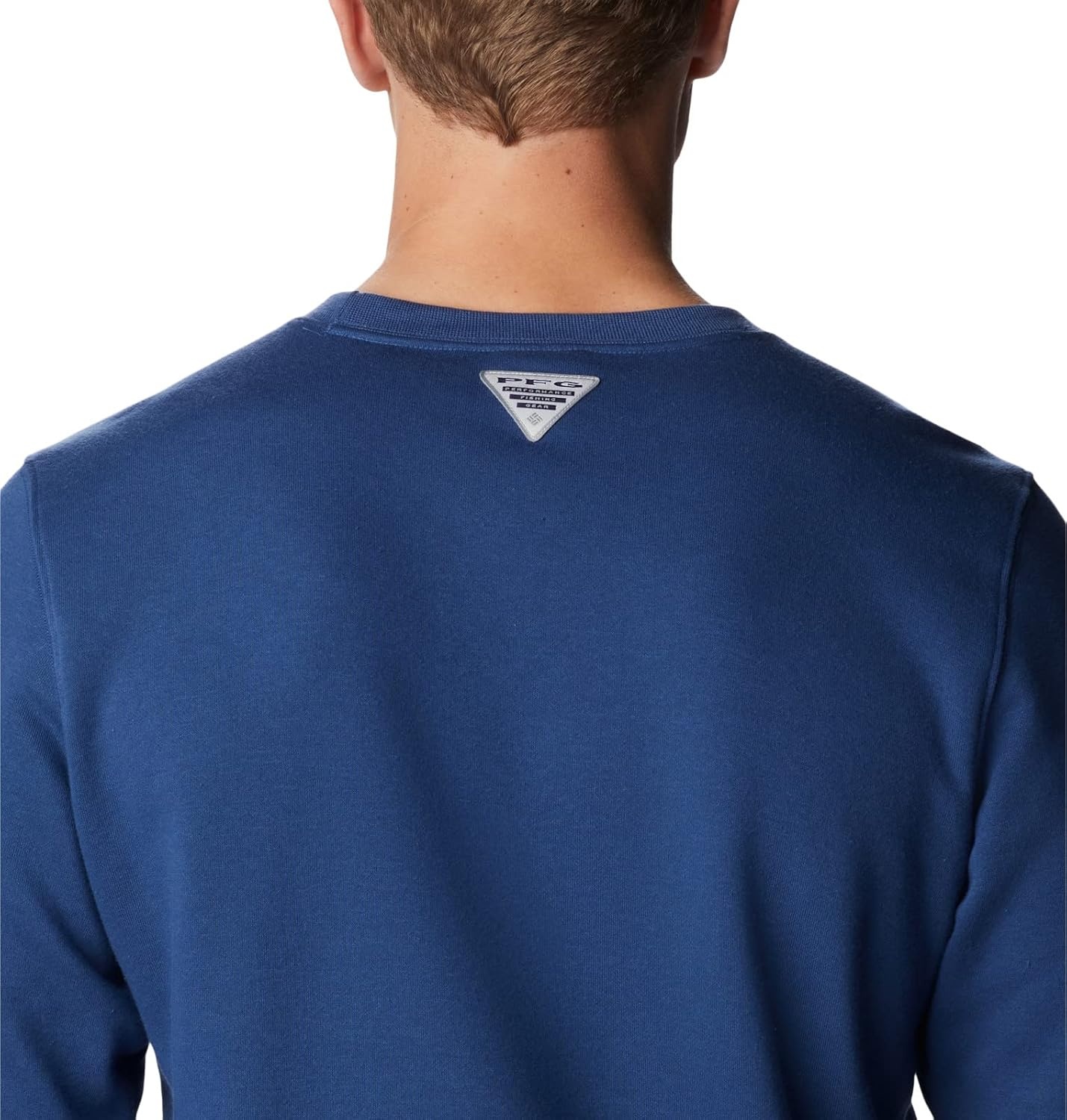 image:imageColumbia Trek Crew Sweatshirt fr HerrenCarbonSpring Blue