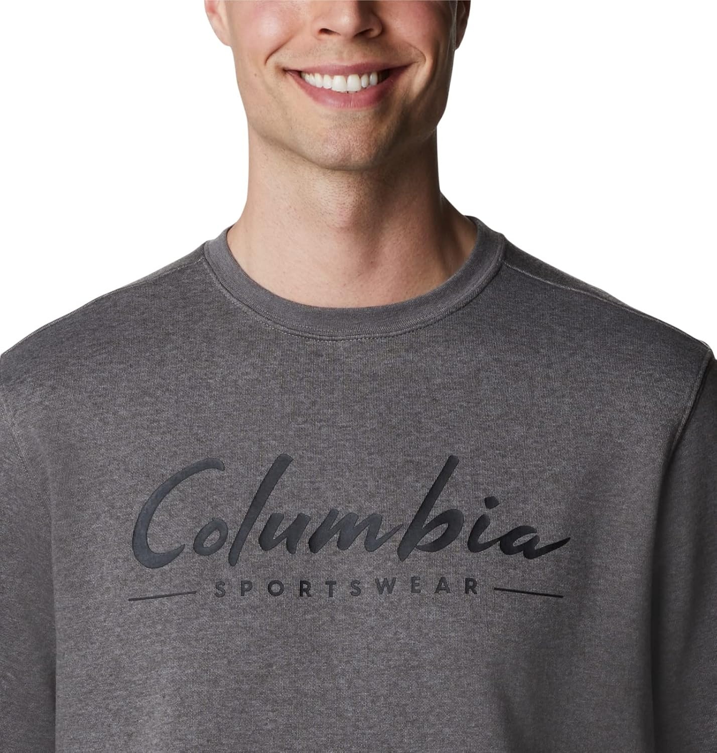 image:imageColumbia Trek Crew Sweatshirt fr HerrenCharcoal Heather