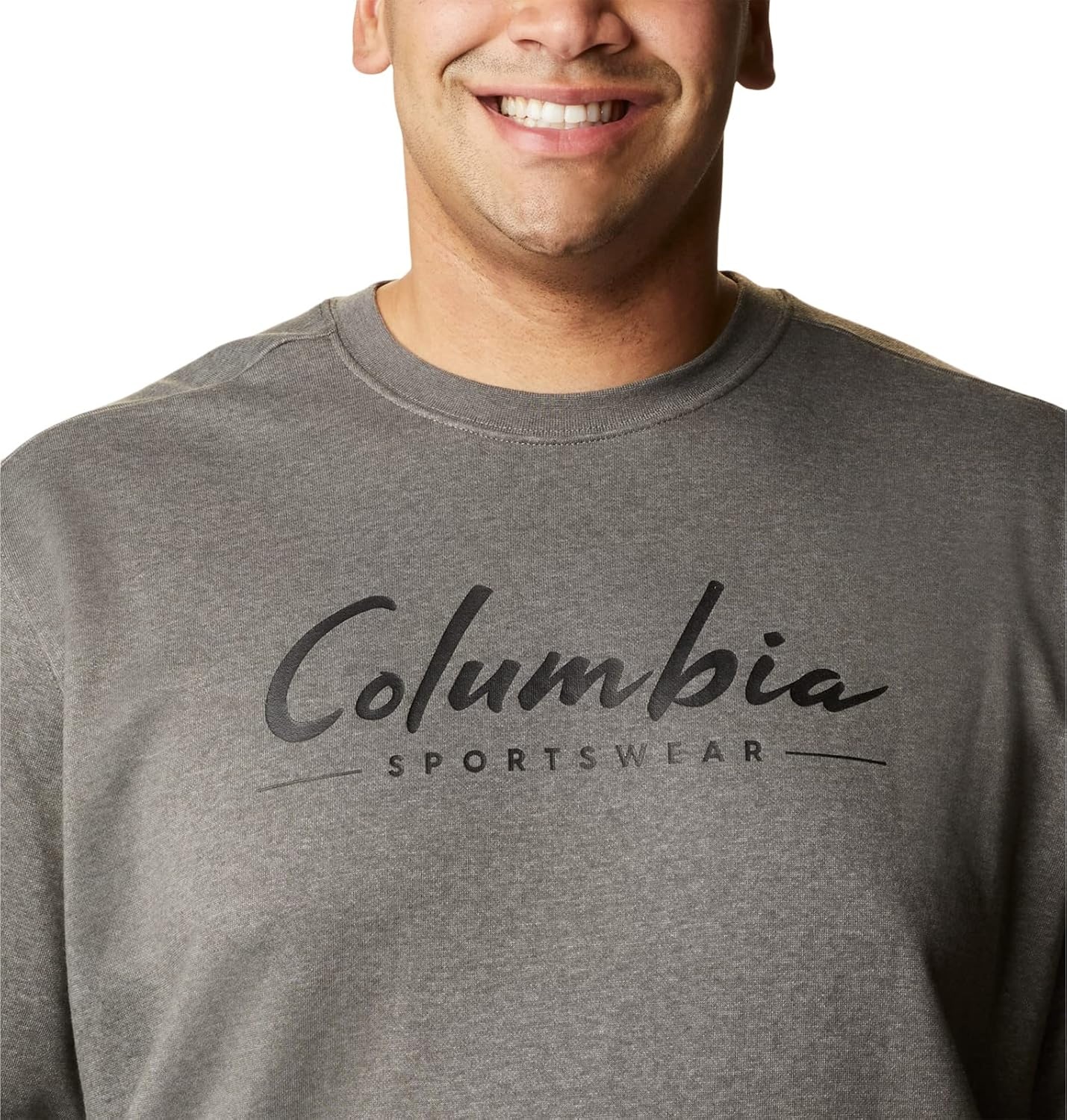 image:imageColumbia Trek Crew Sweatshirt fr HerrenCharcoal Heather