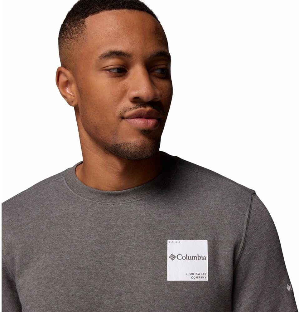 image:imageColumbia Trek Crew Sweatshirt fr HerrenCharcoal HeatherBoxy Brand