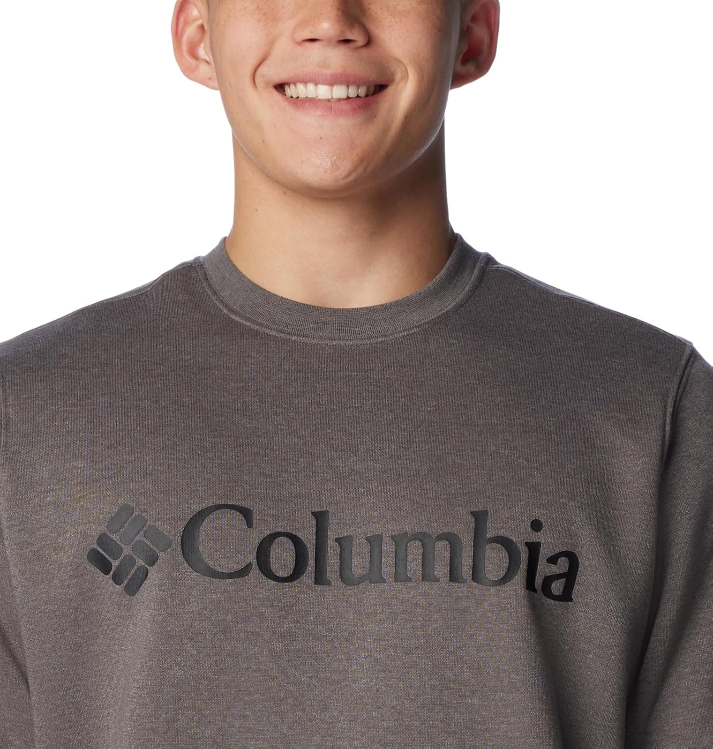 image:imageColumbia Trek Crew Sweatshirt fr HerrenCharcoal HeatherCsc Markenlogo