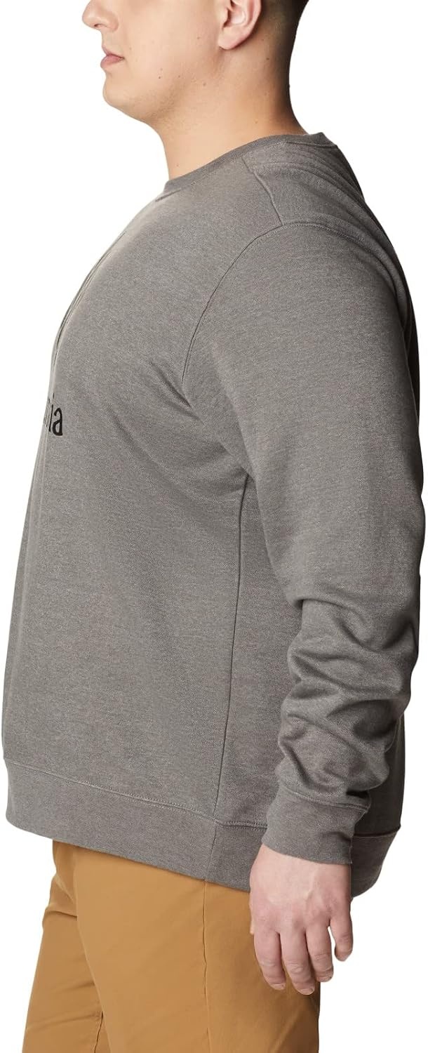 image:imageColumbia Trek Crew Sweatshirt fr HerrenCharcoal HeatherCsc Stacked Grafik