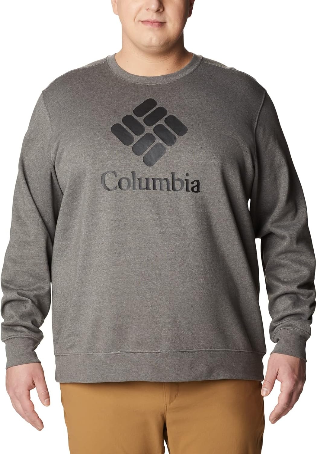 image:imageColumbia Trek Crew Sweatshirt fr HerrenCharcoal HeatherCsc Stacked Grafik