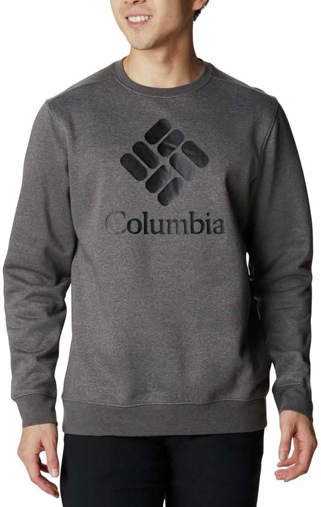 image:imageColumbia Trek Crew Sweatshirt fr HerrenCharcoal HeatherCsc Stacked Graphic