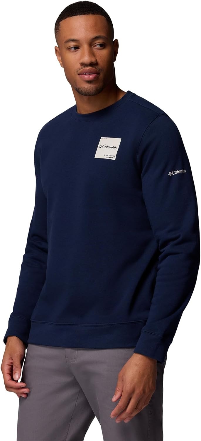 image:imageColumbia Trek Crew Sweatshirt fr HerrenCollegiate NavyBoxy Brand