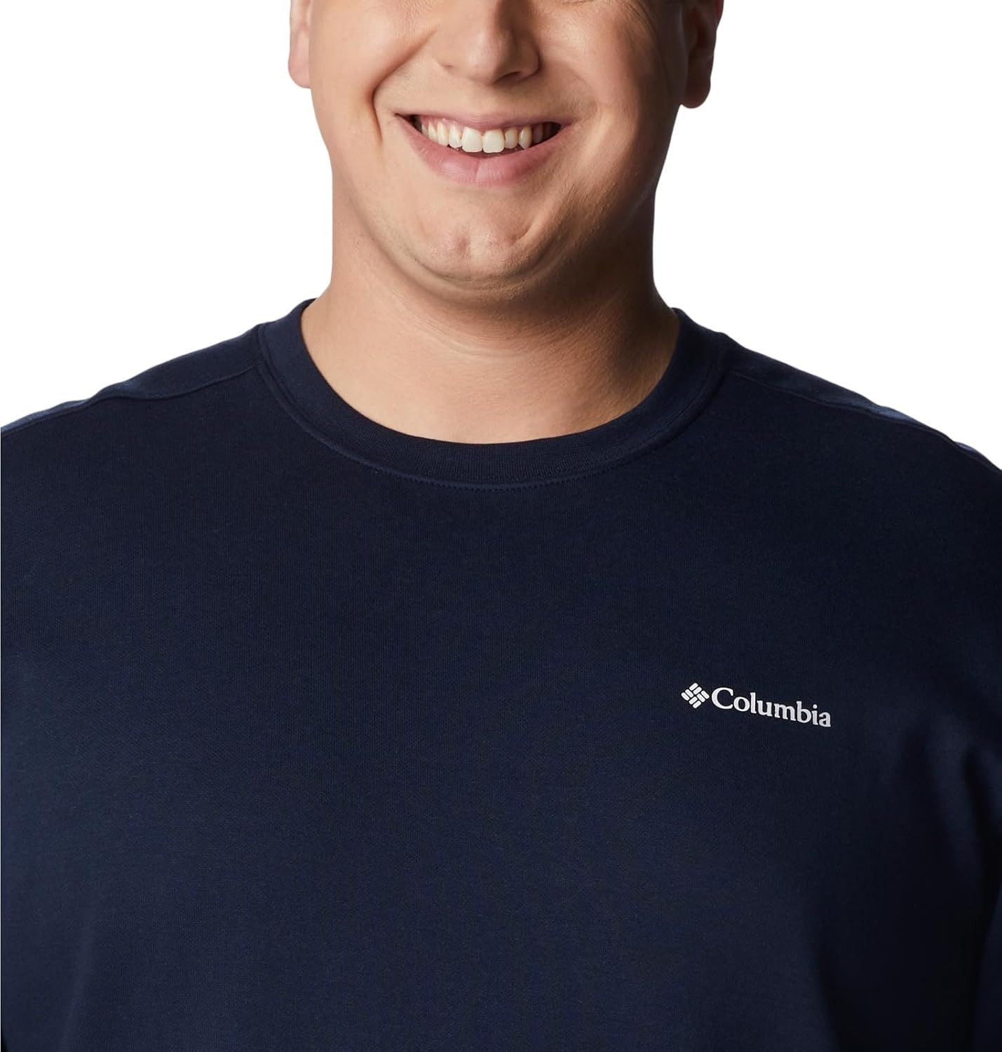 image:imageColumbia Trek Crew Sweatshirt fr HerrenCollegiate NavyCsc Sleeve Logo