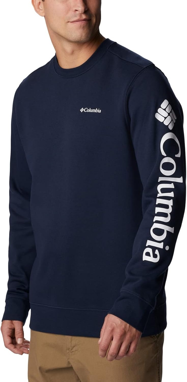 image:imageColumbia Trek Crew Sweatshirt fr HerrenCollegiate NavyCsc Sleeve Logo