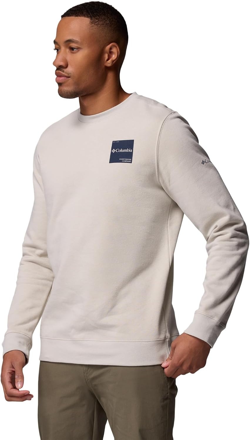 image:imageColumbia Trek Crew Sweatshirt fr HerrenDark StoneBoxy Brand