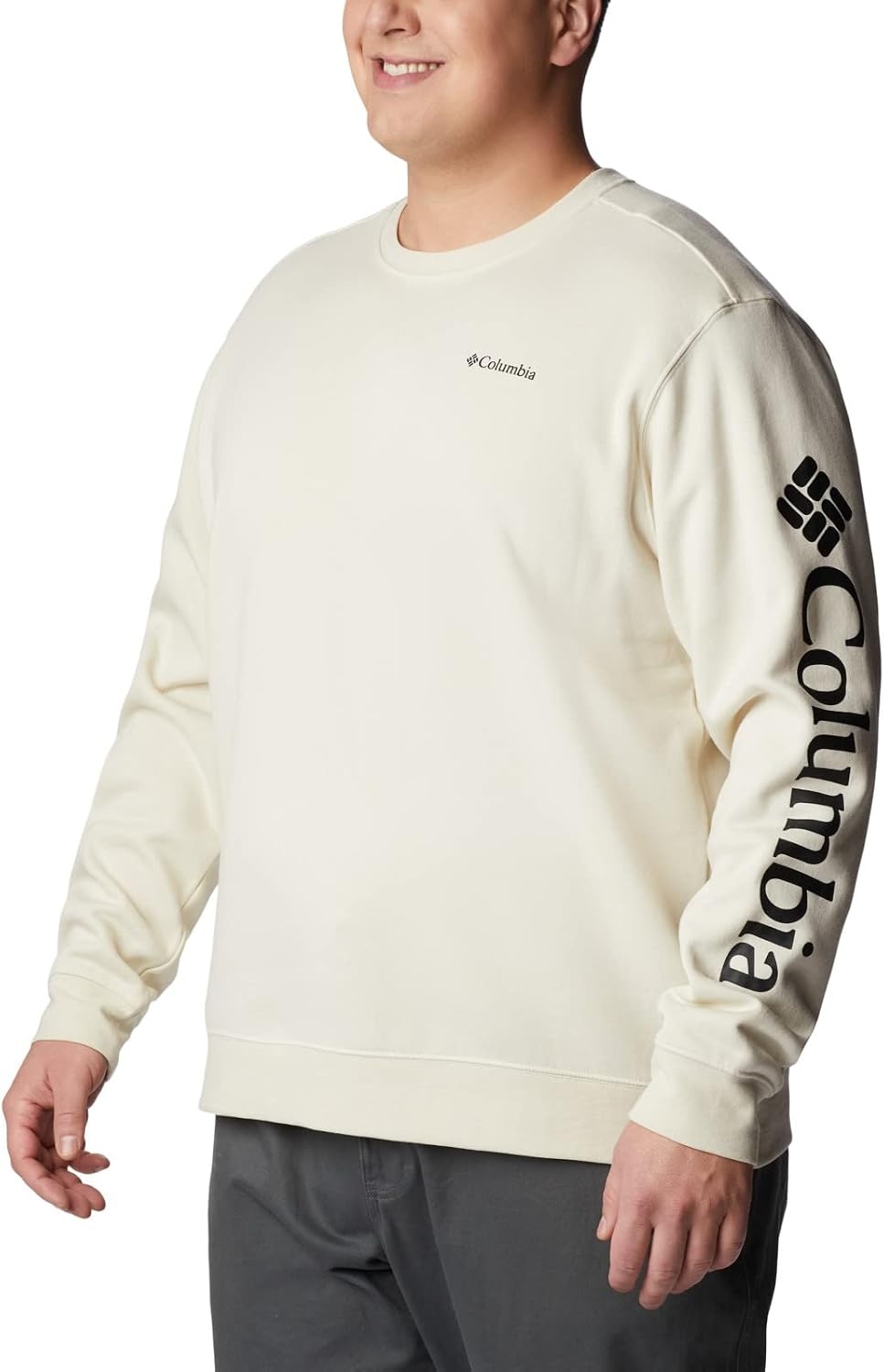 image:imageColumbia Trek Crew Sweatshirt fr HerrenKreideCscrmellogo