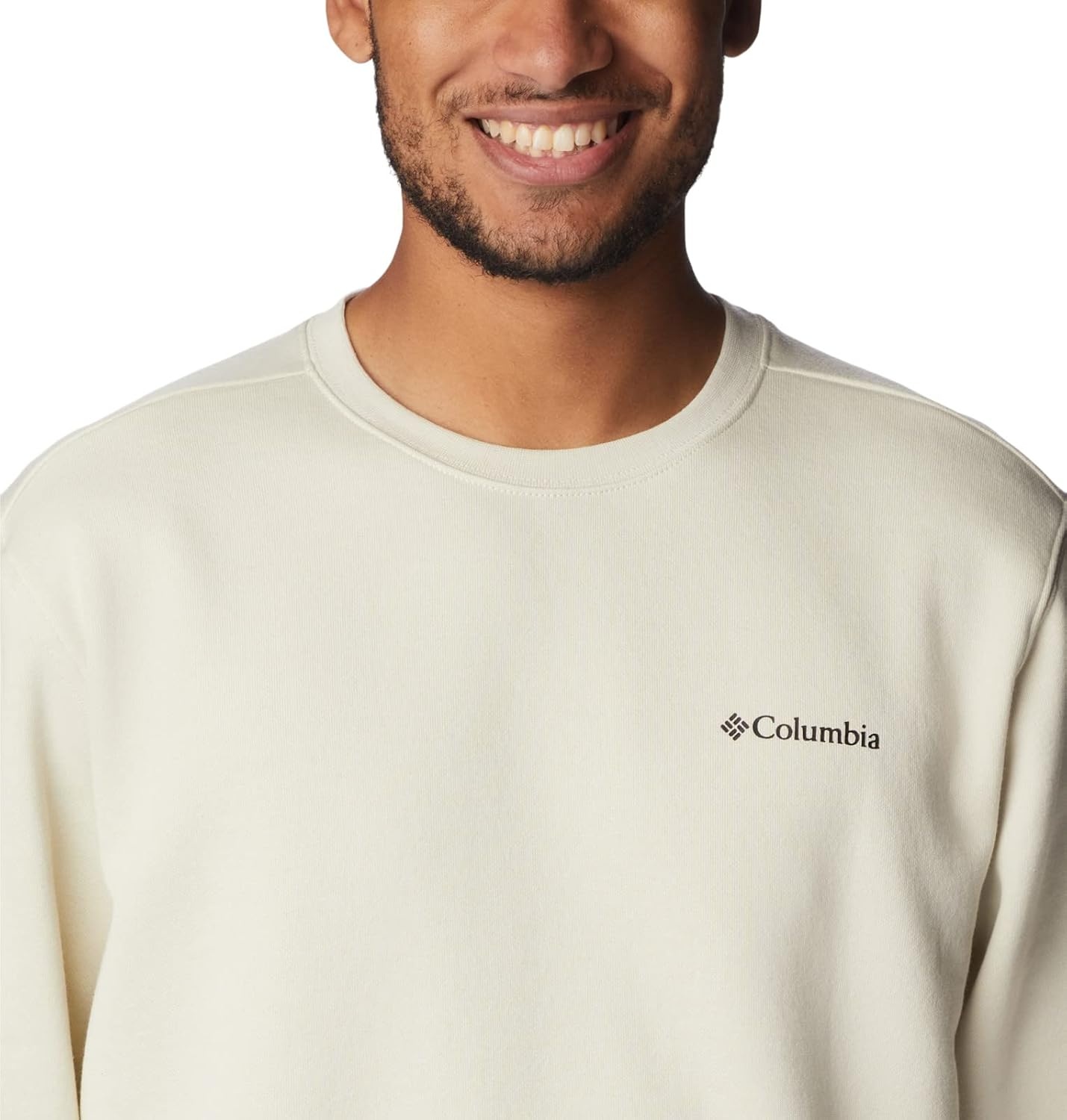 image:imageColumbia Trek Crew Sweatshirt fr HerrenKreideCscrmellogo