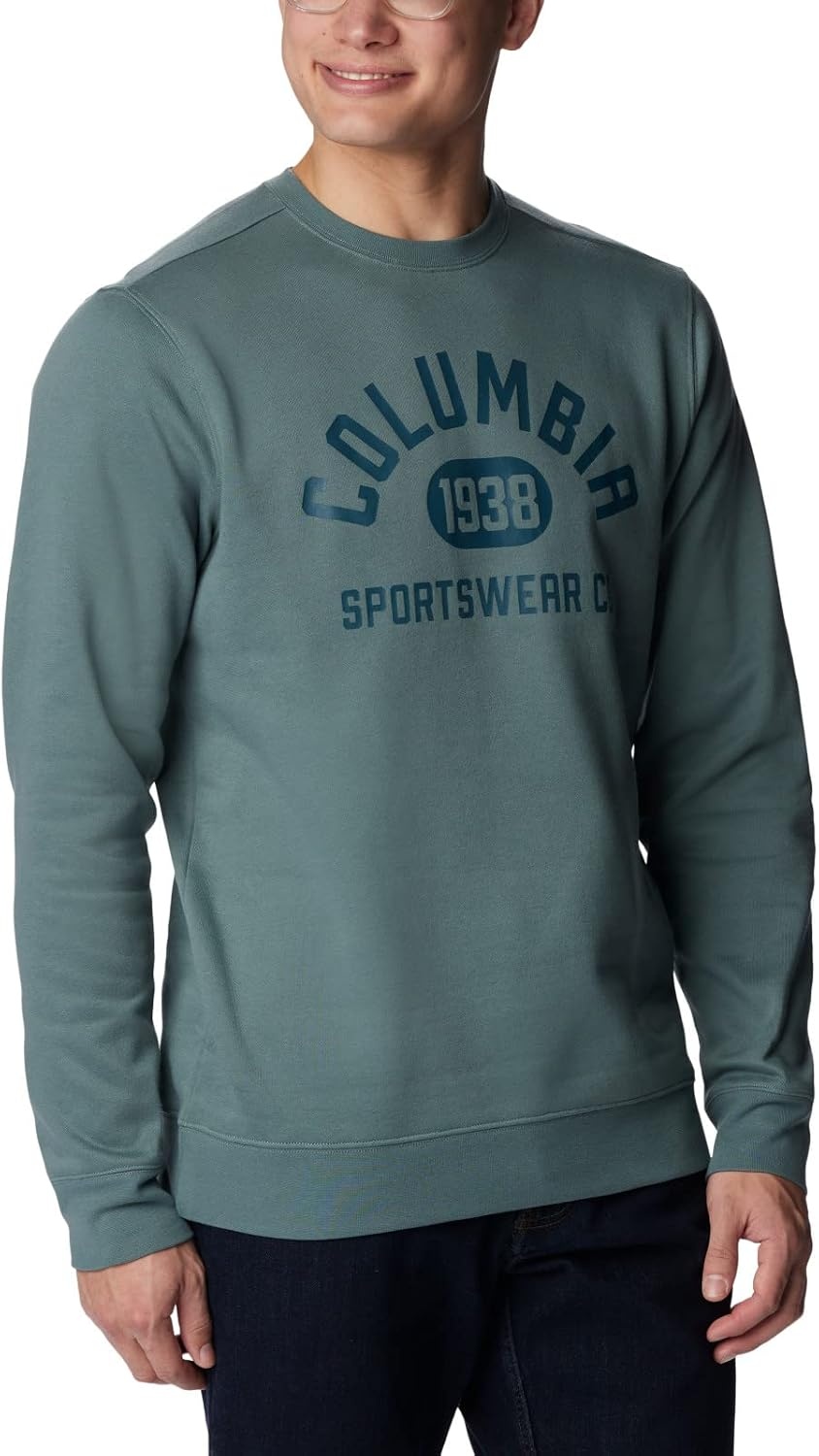 image:imageColumbia Trek Crew Sweatshirt fr HerrenMetall College Life Grafik