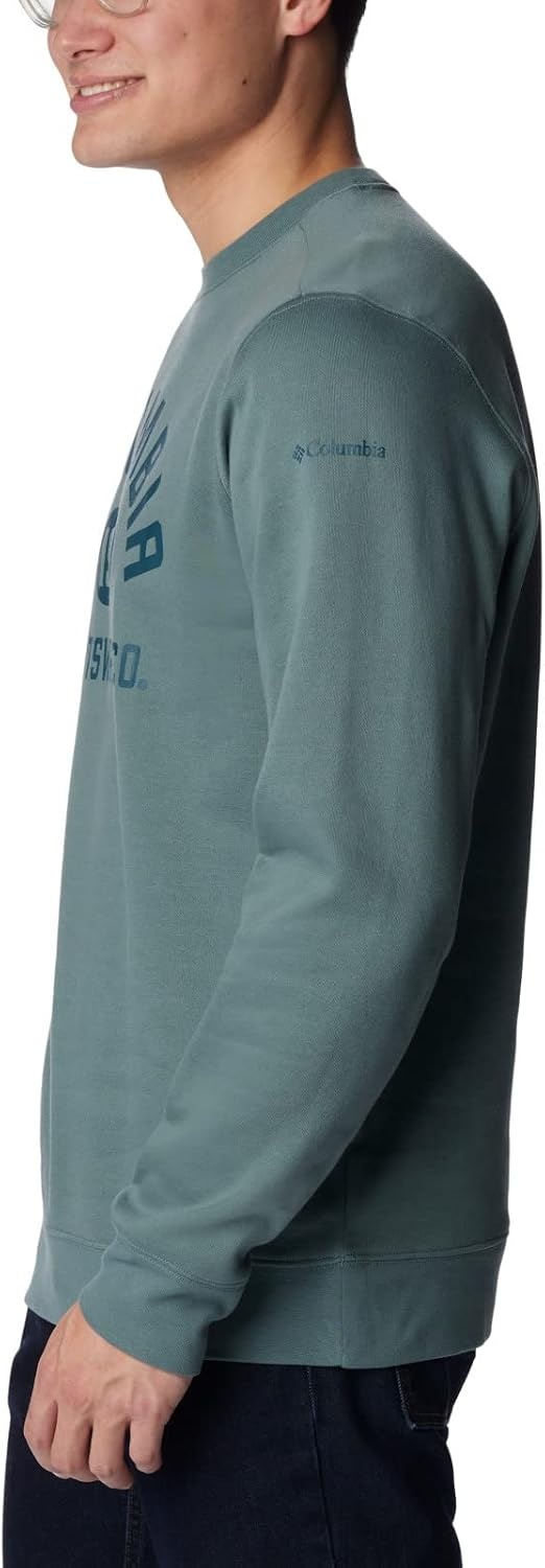 image:imageColumbia Trek Crew Sweatshirt fr HerrenMetall College Life Grafik