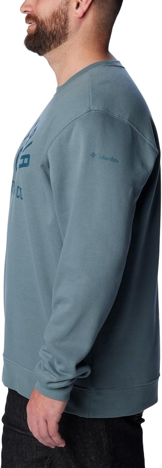 image:imageColumbia Trek Crew Sweatshirt fr HerrenMetall College Life Grafik