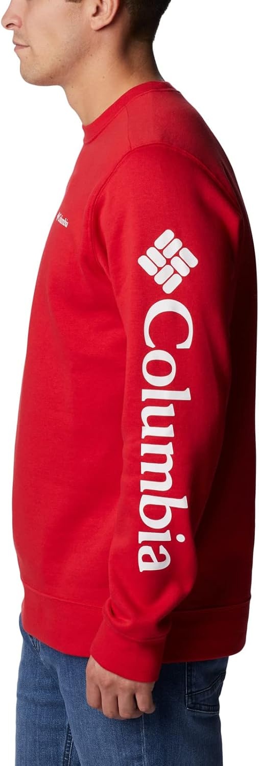 image:imageColumbia Trek Crew Sweatshirt fr HerrenMountain RedCsc rmellogo