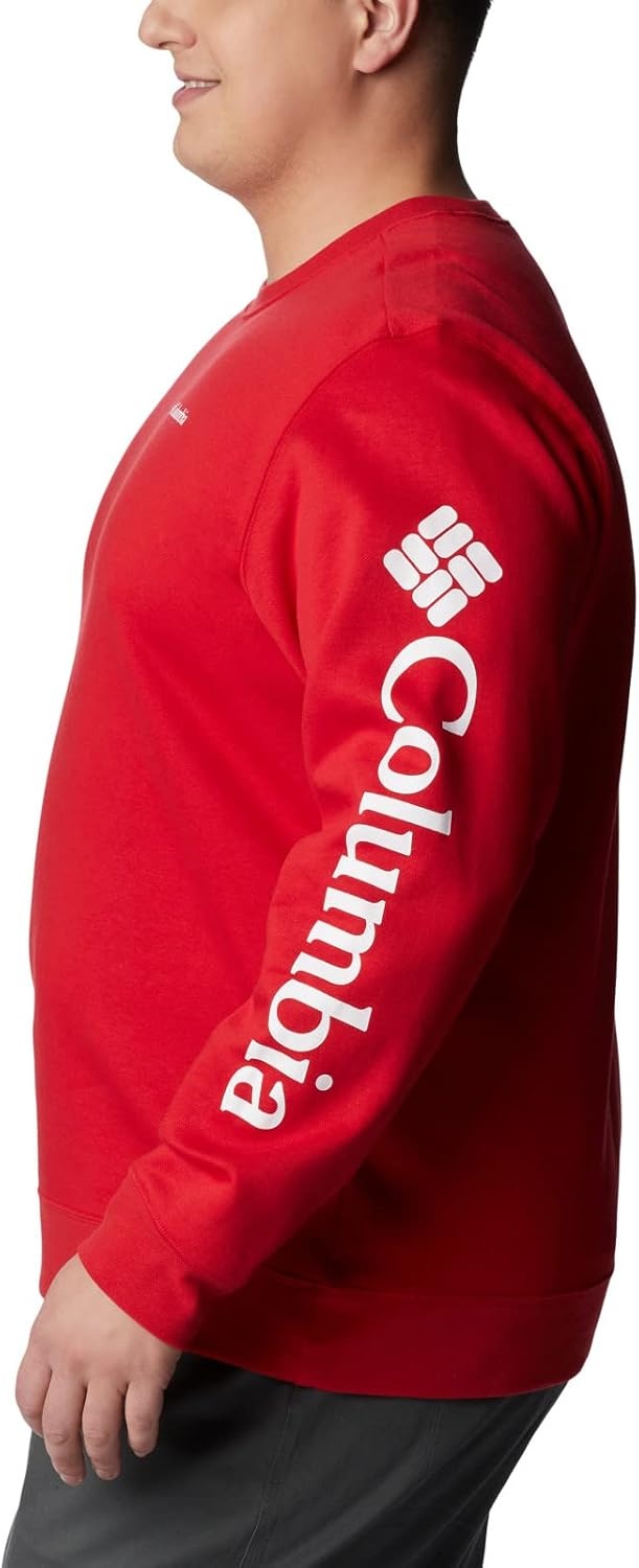 image:imageColumbia Trek Crew Sweatshirt fr HerrenMountain RedCsc rmellogo