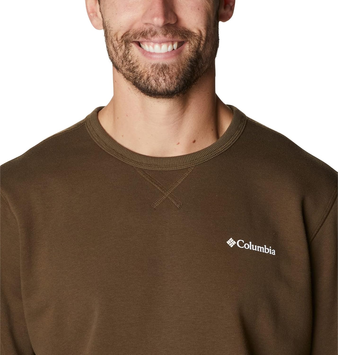 image:imageColumbia Trek Crew Sweatshirt fr HerrenOlive Green