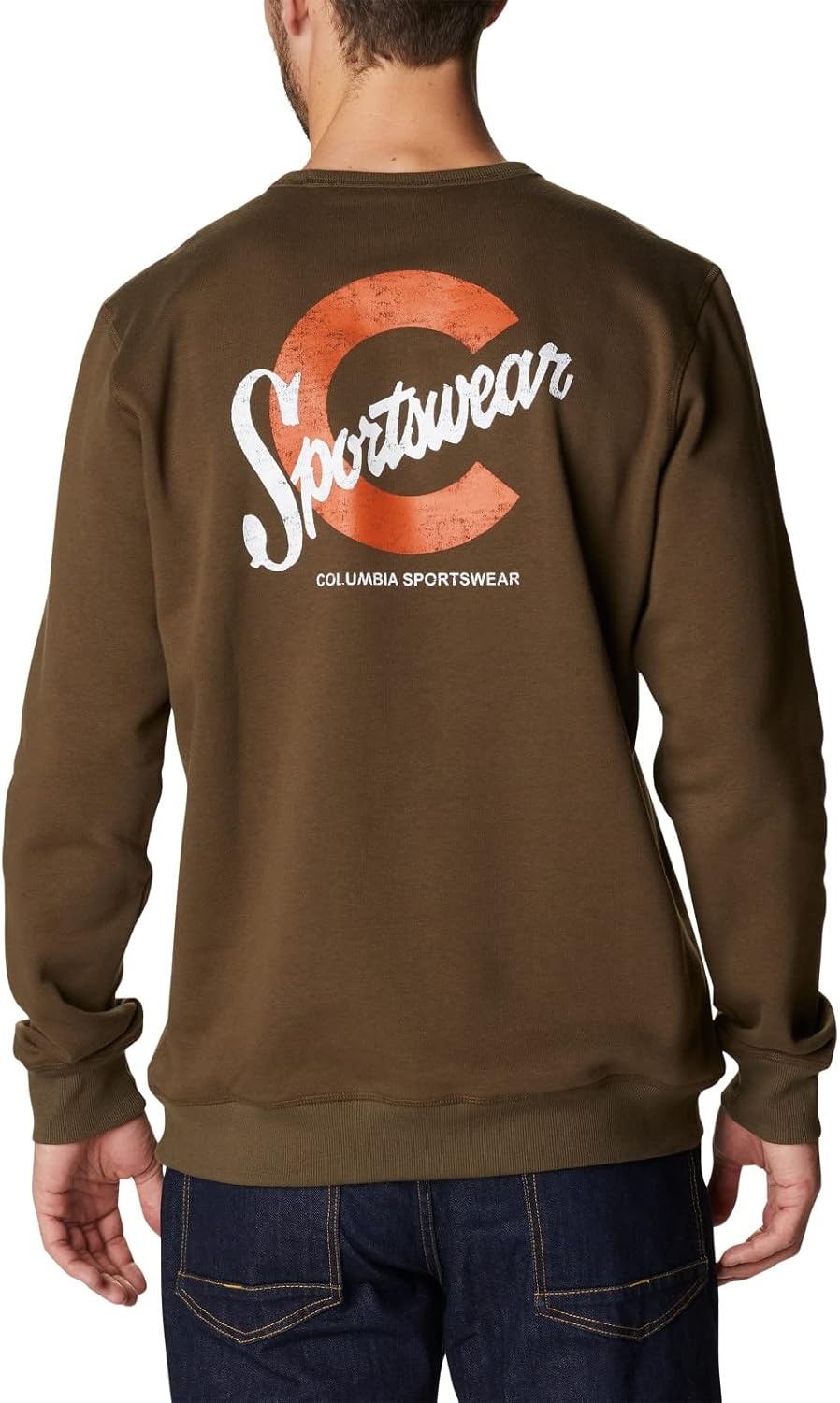 image:imageColumbia Trek Crew Sweatshirt fr HerrenOlive Green