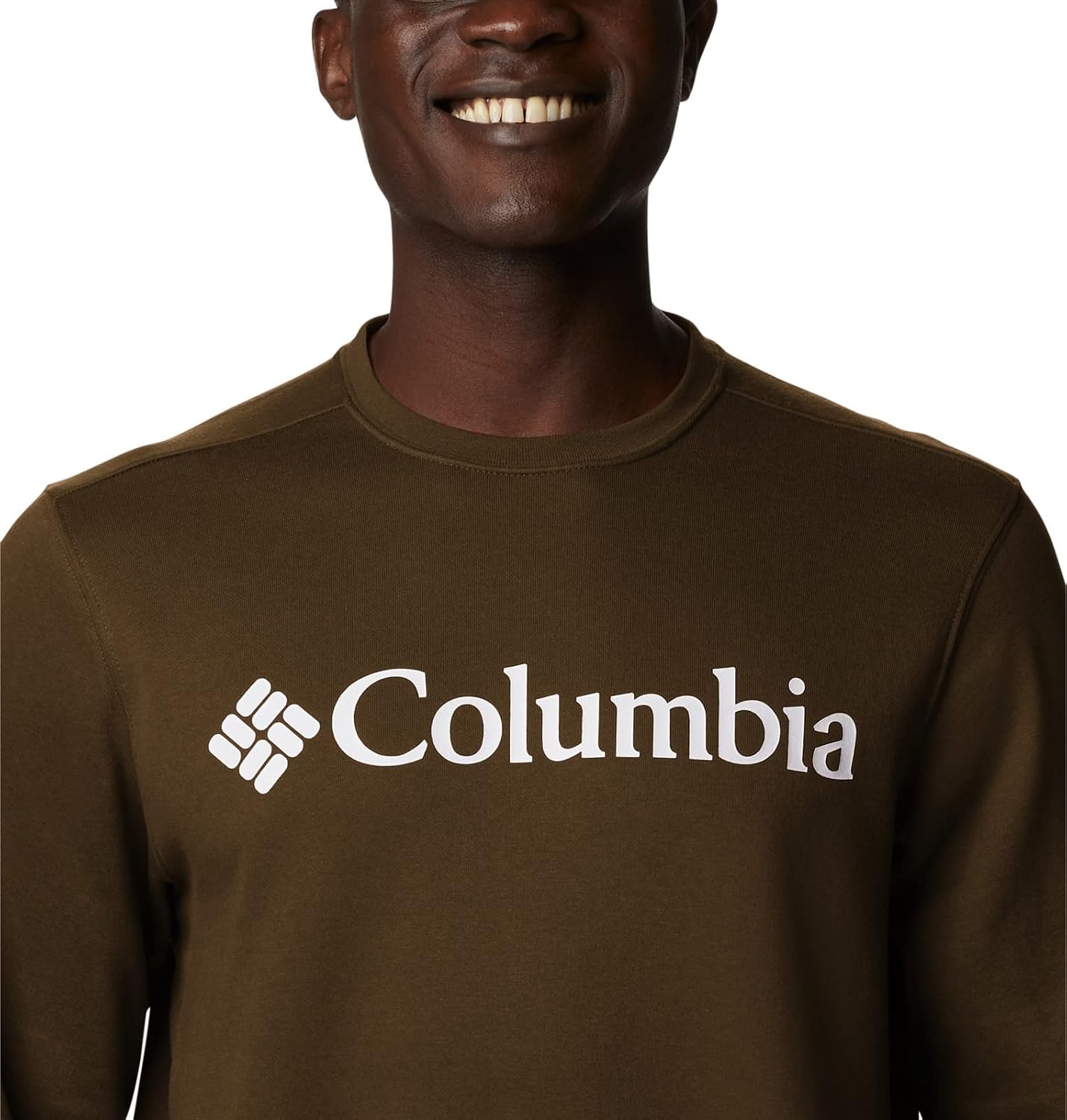 image:imageColumbia Trek Crew Sweatshirt fr HerrenOlivgrnCsclogo