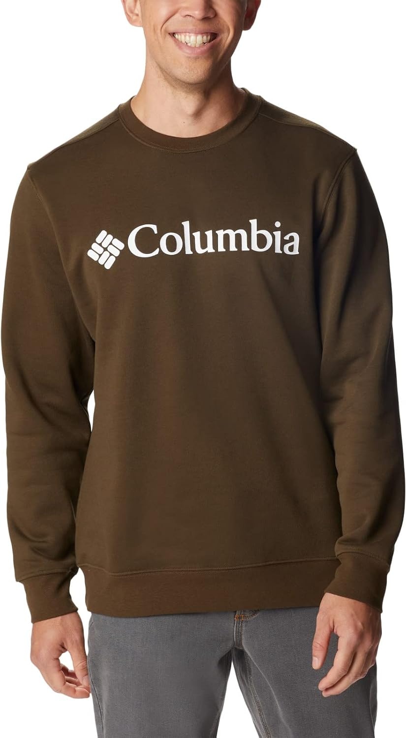 image:imageColumbia Trek Crew Sweatshirt fr HerrenOlivgrnCsclogo