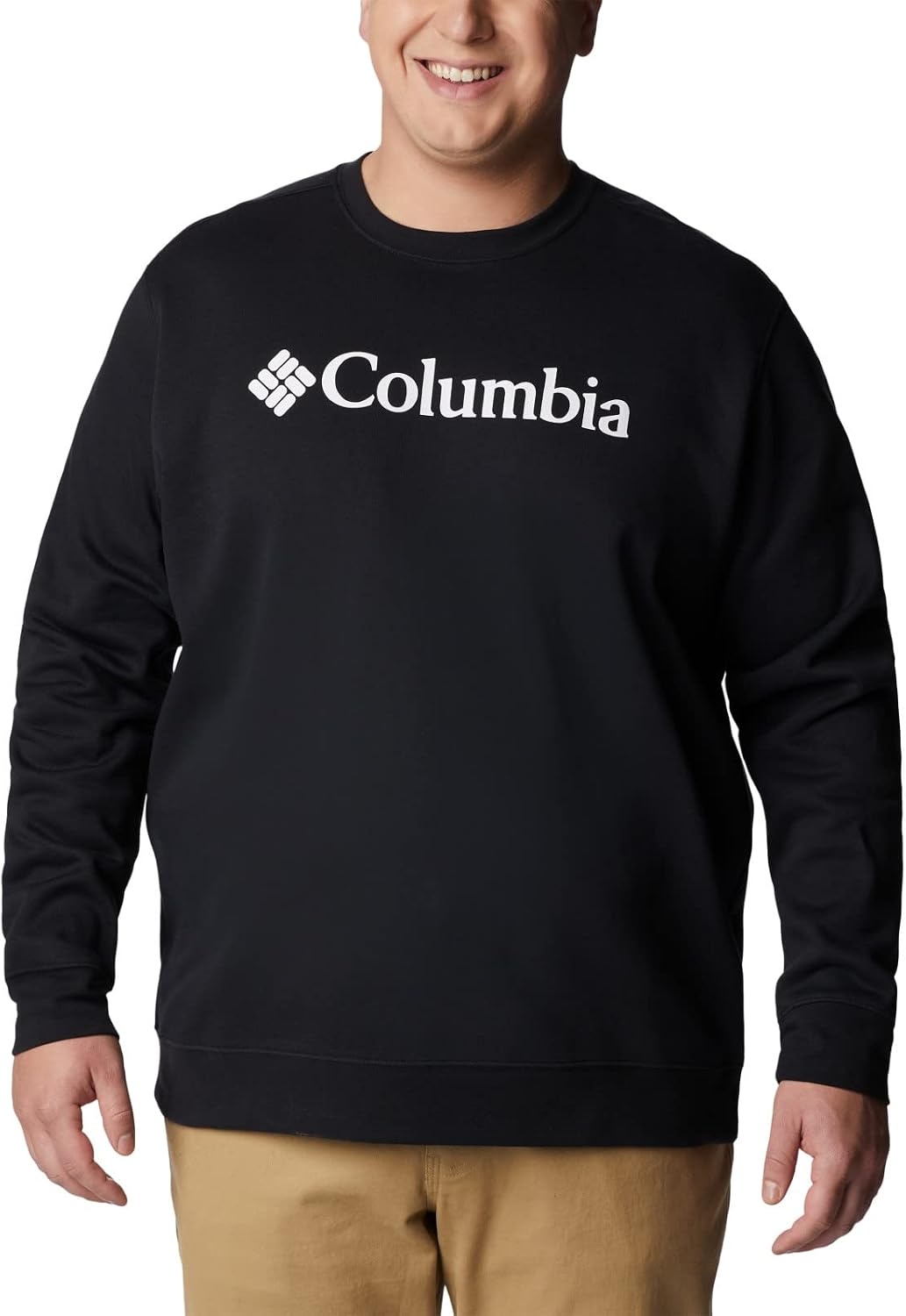 image:imageColumbia Trek Crew Sweatshirt fr HerrenSchwarz Csclogo