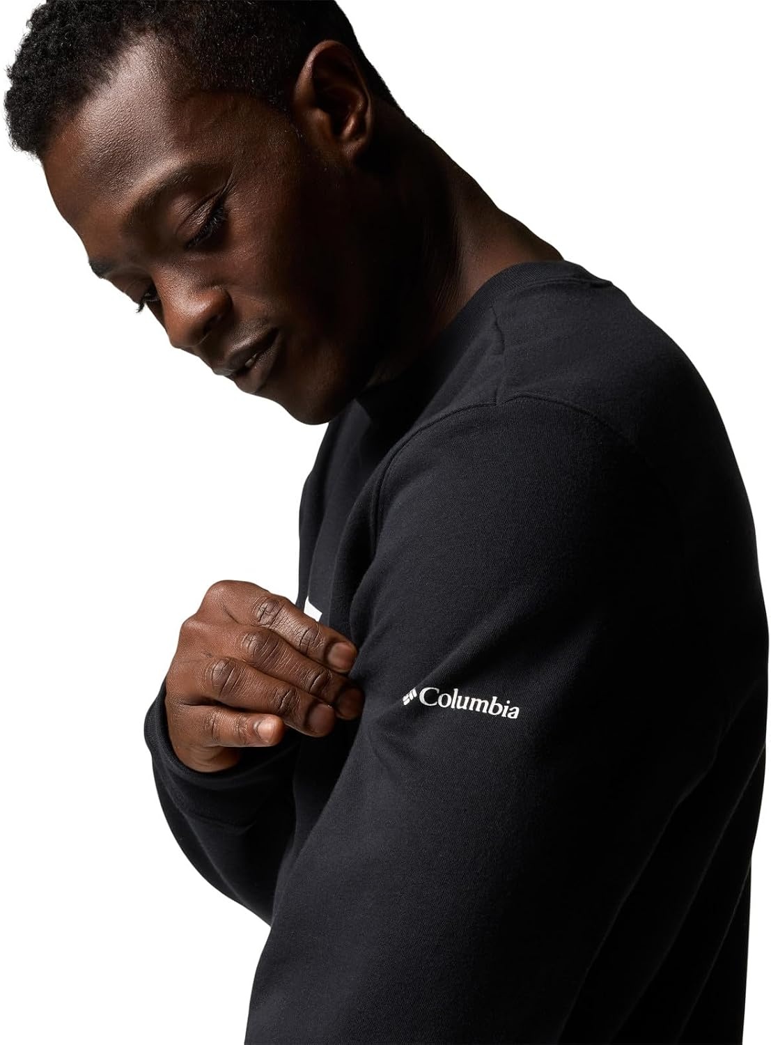 image:imageColumbia Trek Crew Sweatshirt fr HerrenSchwarzPuffboxedelsteinlogo