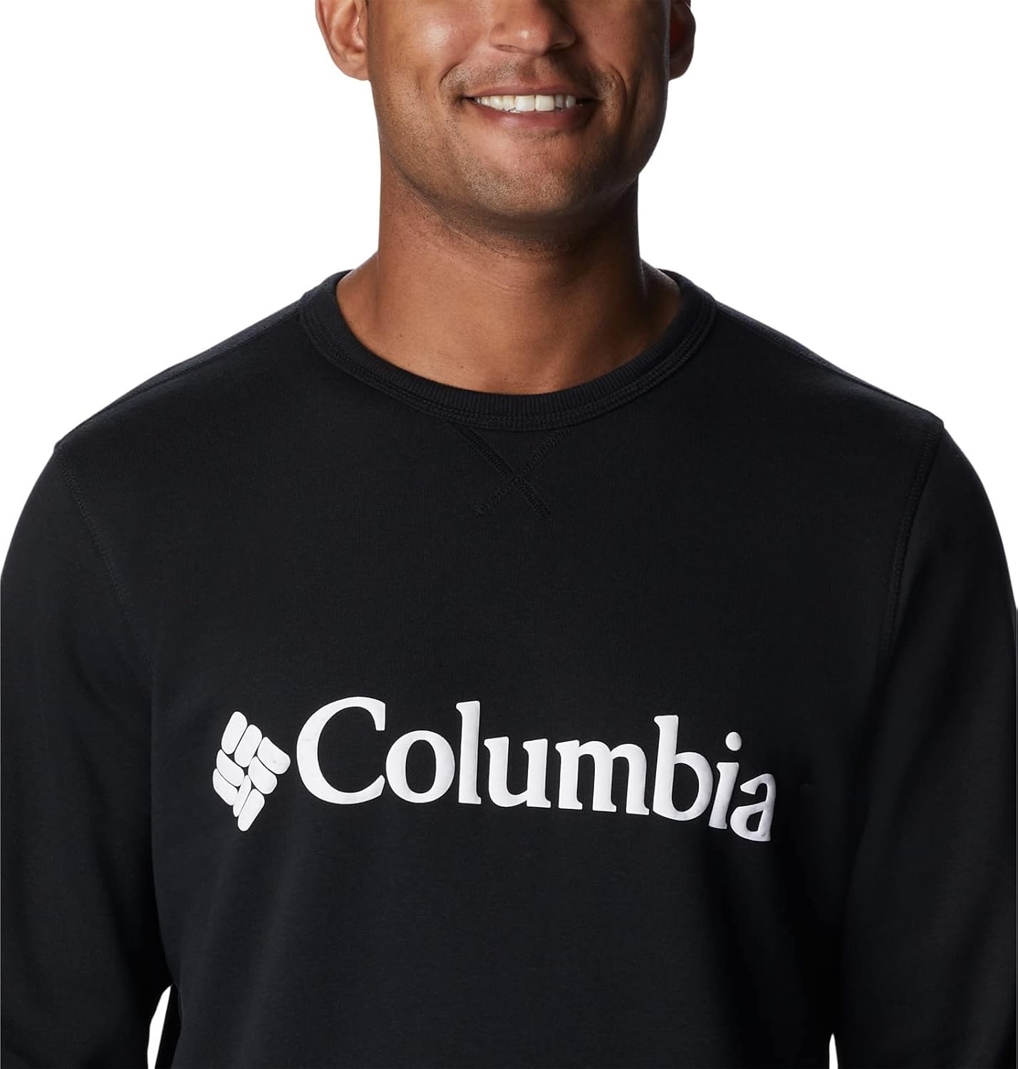 image:imageColumbia Trek Crew Sweatshirt fr HerrenSchwarzWeiCsclogo