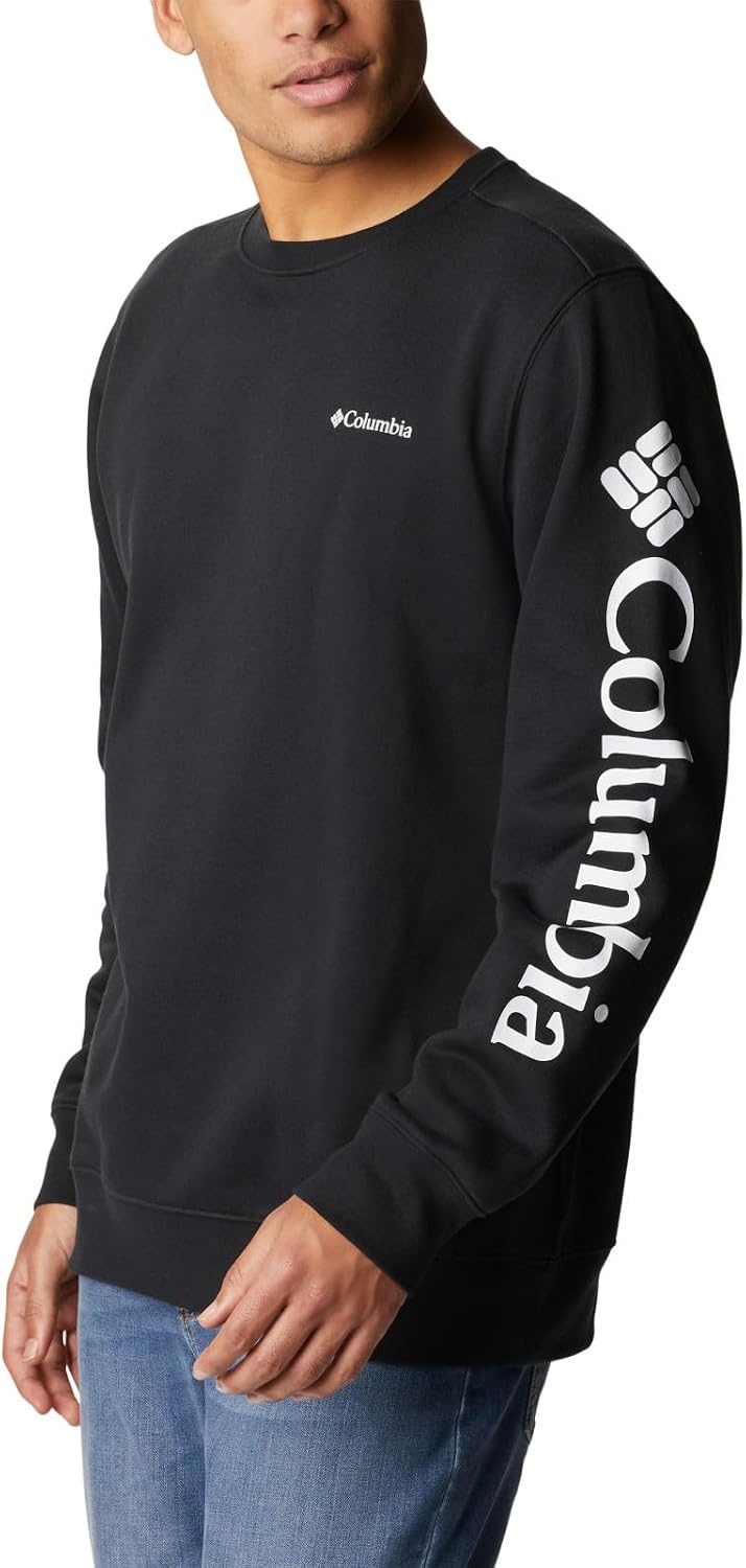 image:imageColumbia Trek Crew Sweatshirt fr HerrenSchwarzWeies rmellogo