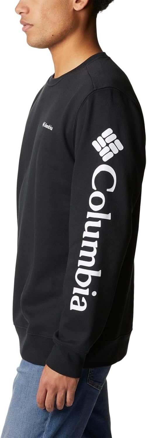 image:imageColumbia Trek Crew Sweatshirt fr HerrenSchwarzWeies rmellogo