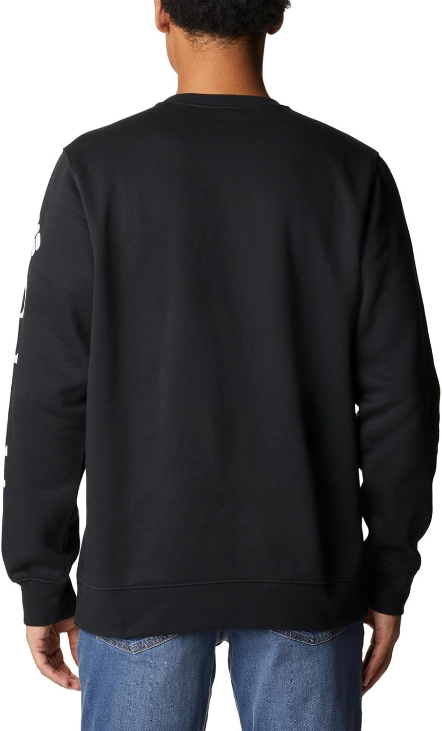 image:imageColumbia Trek Crew Sweatshirt fr HerrenSchwarzWeies rmellogo