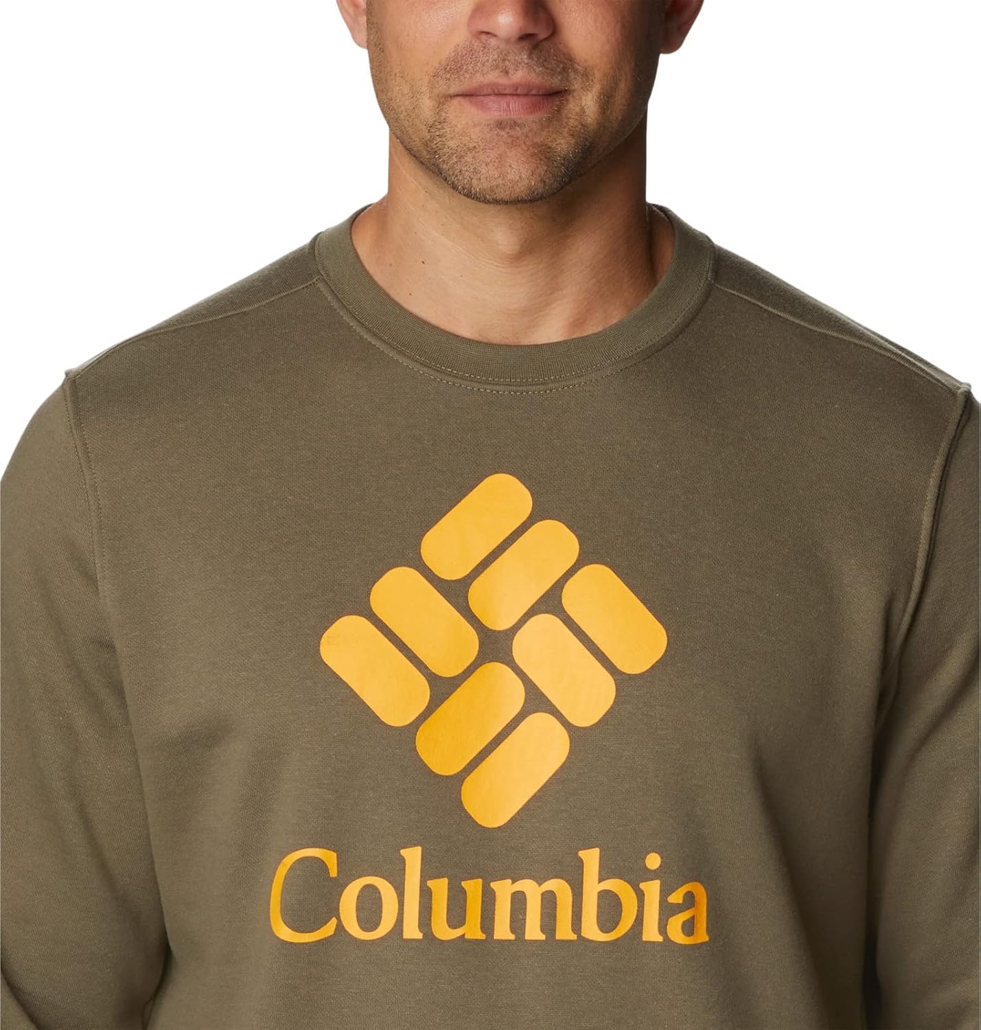 image:imageColumbia Trek Crew Sweatshirt fr HerrenSteingrnCcsclogo