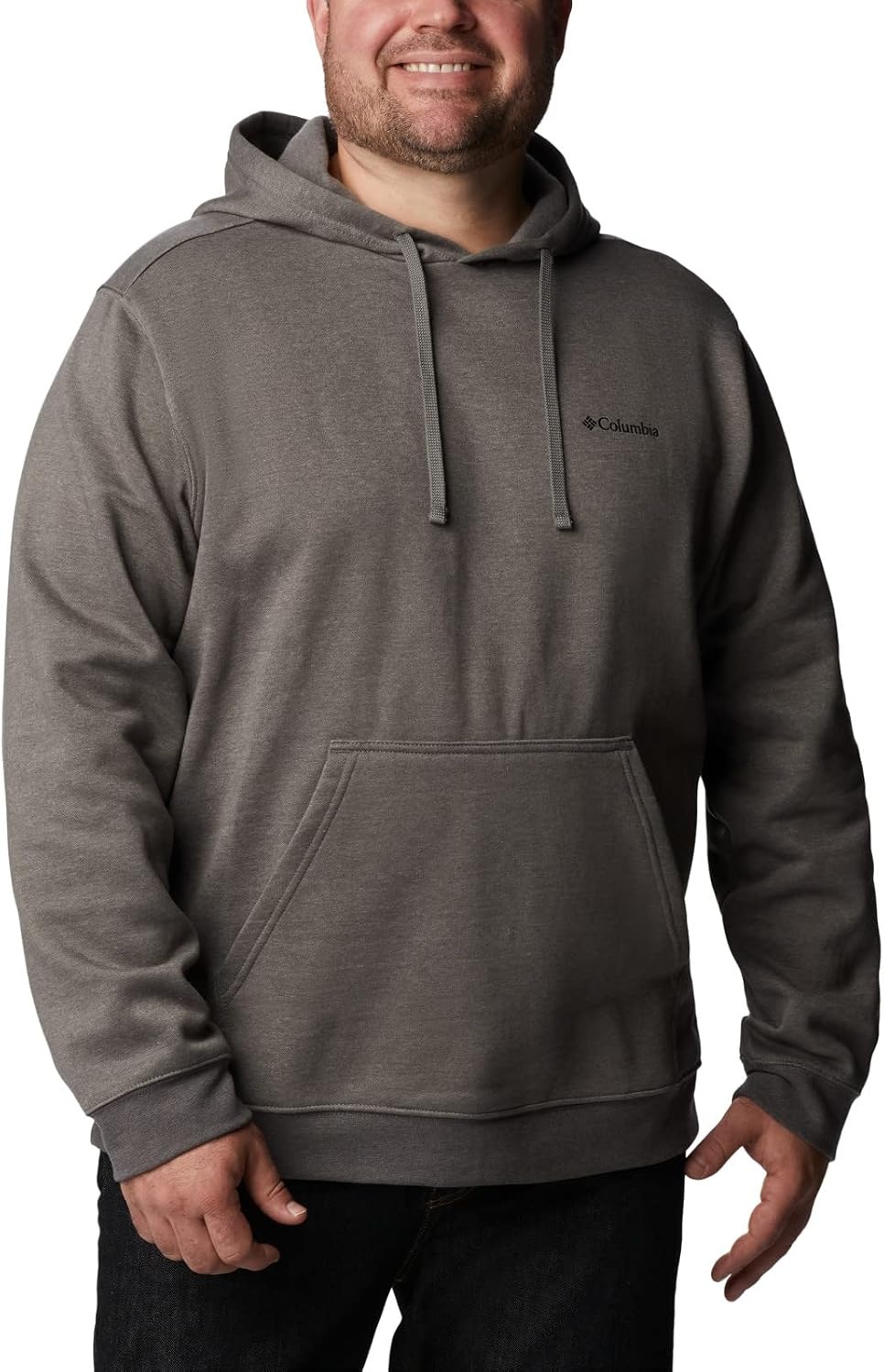image:imageColumbia Trek Hoodie Hoodie fr HerrenCharcoal HeatherCsc Sleeve Logo
