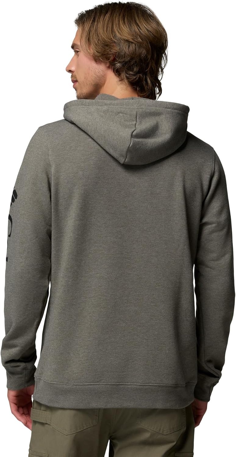 image:imageColumbia Trek Hoodie Hoodie fr HerrenCharcoal HeatherCsc Sleeve Logo