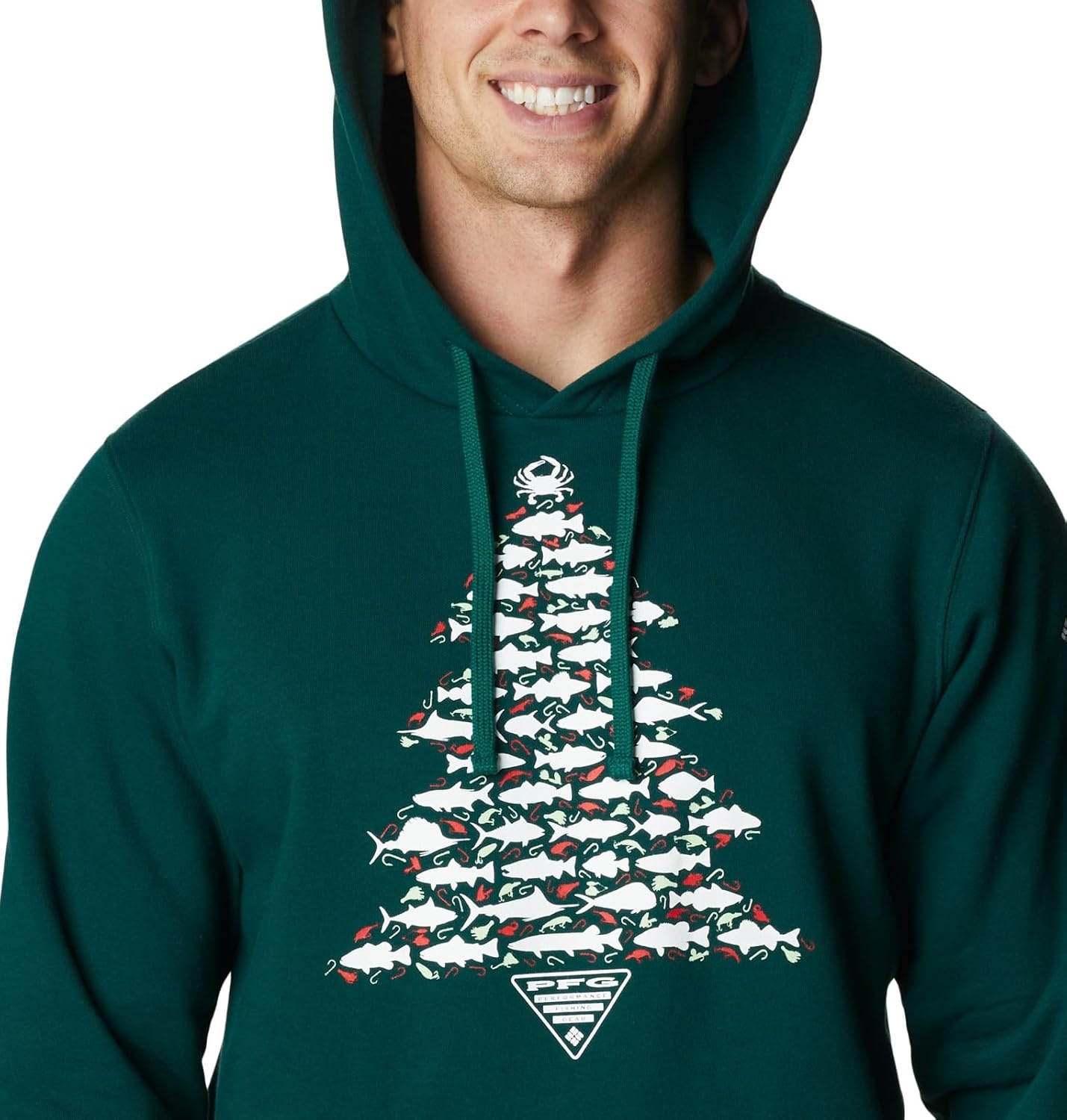 image:imageColumbia Trek Hoodie Hoodie fr HerrenDark Ivy Fish Tree Grafik