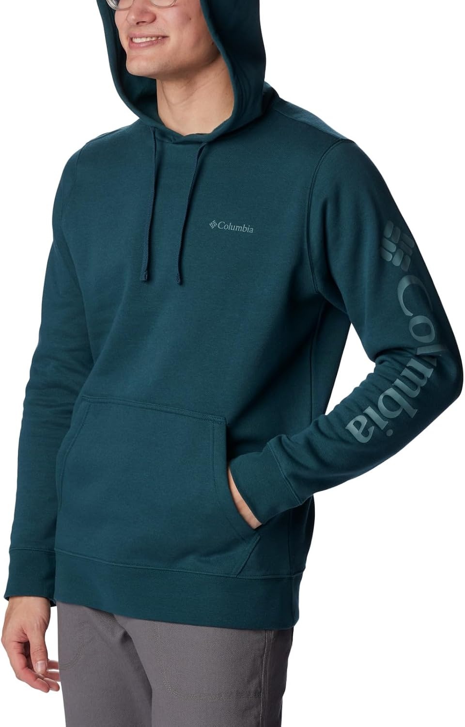 image:imageColumbia Trek Hoodie Hoodie fr HerrenNight Wave Cscrmellogo