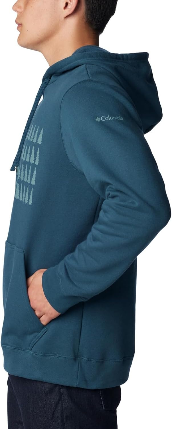 image:imageColumbia Trek Hoodie Hoodie fr HerrenNight Wave Treelineflaggengrafik