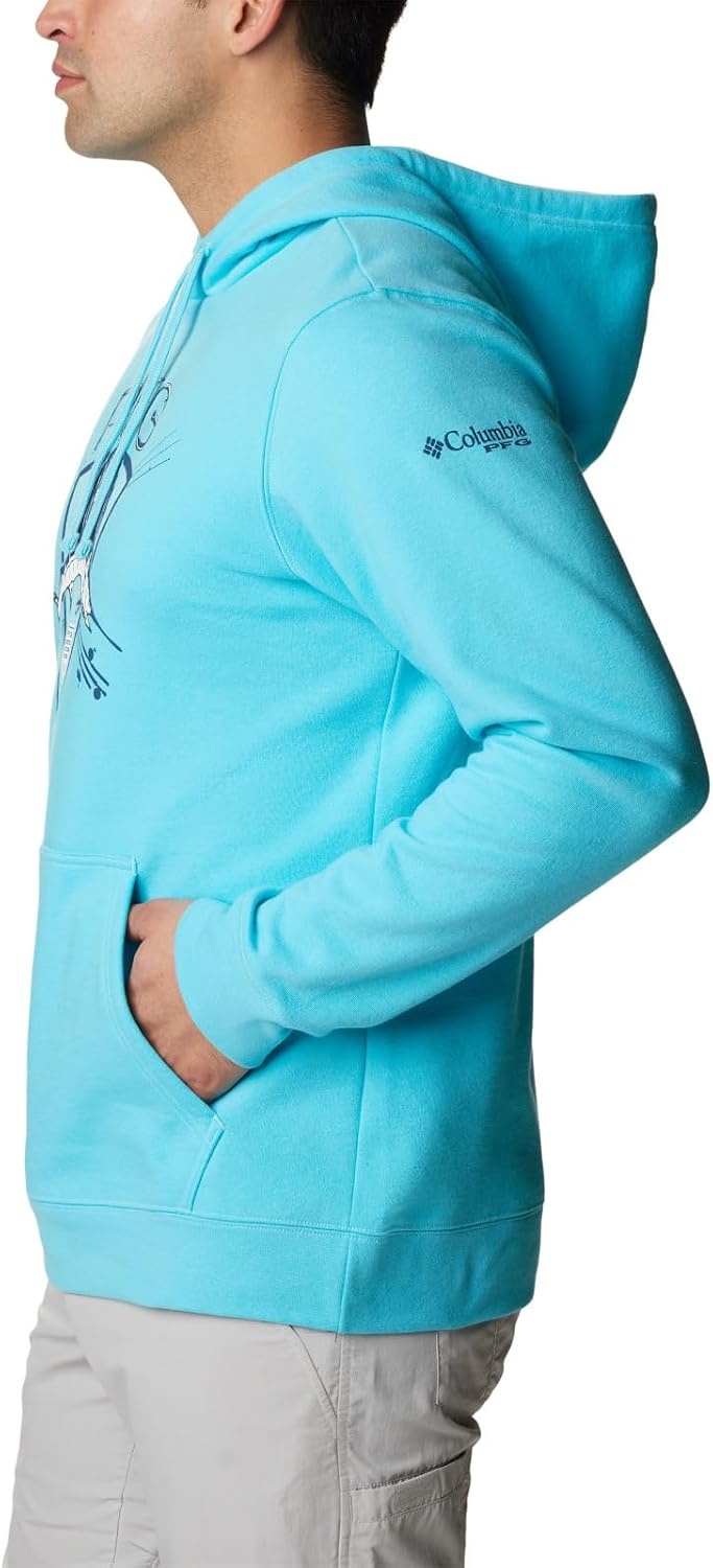 image:imageColumbia Trek Hoodie Hoodie fr HerrenOpalblaue Salzwassergrafik