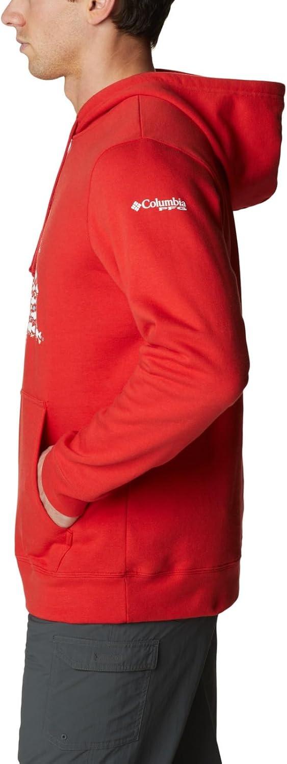 image:imageColumbia Trek Hoodie Hoodie fr HerrenRed Spark Fish Tree Grafik