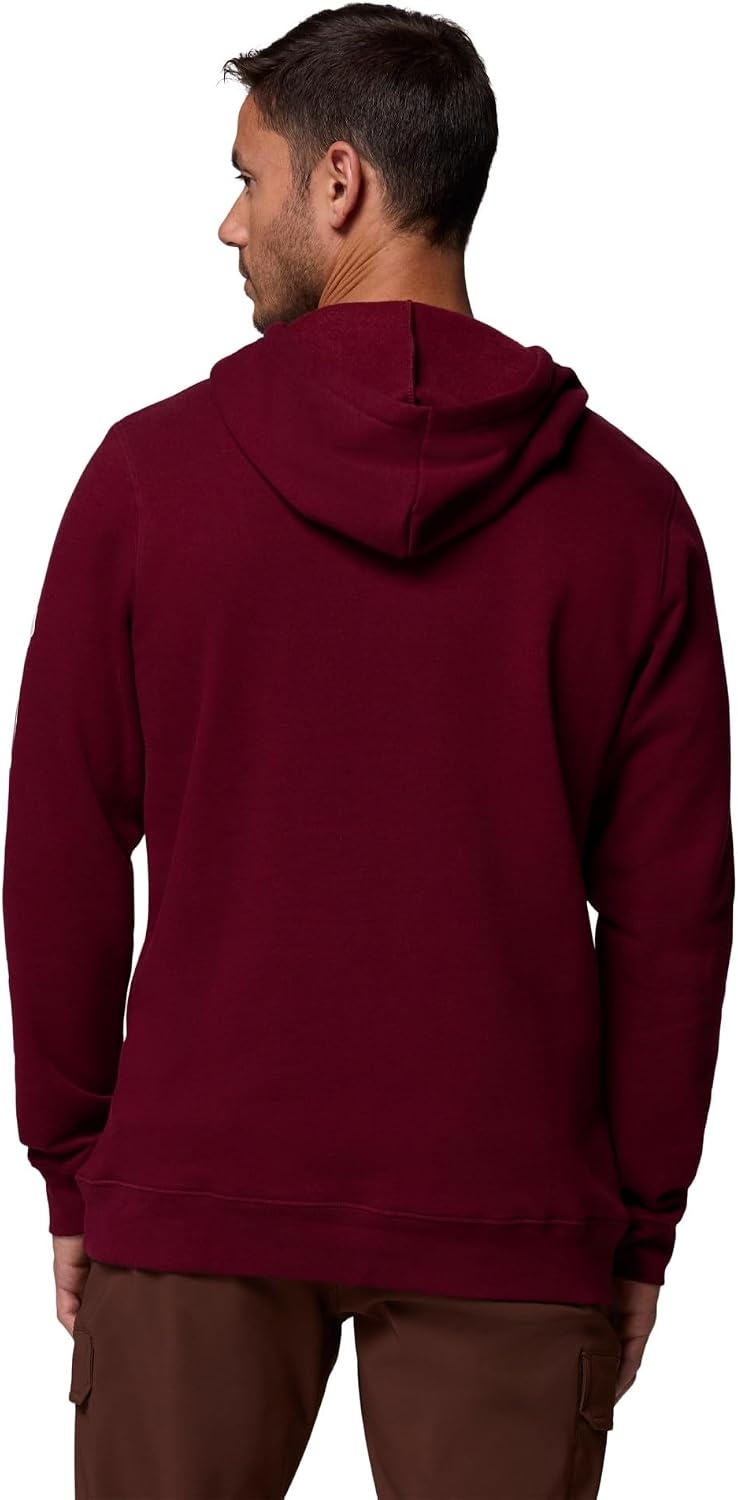 image:imageColumbia Trek Hoodie Hoodie fr HerrenRich WineCsc Sleeve Logo