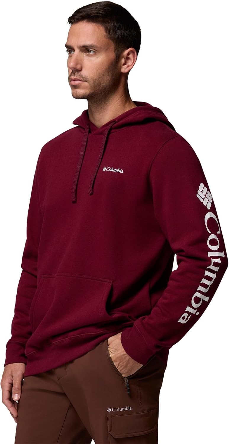 image:imageColumbia Trek Hoodie Hoodie fr HerrenRich WineCsc Sleeve Logo